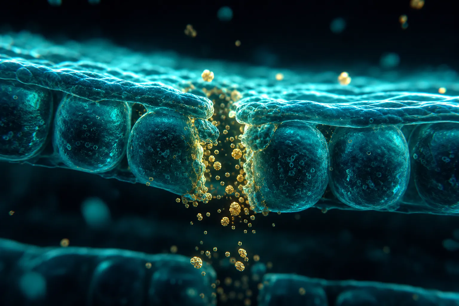 Barrera intestinal dañada por la inflamación