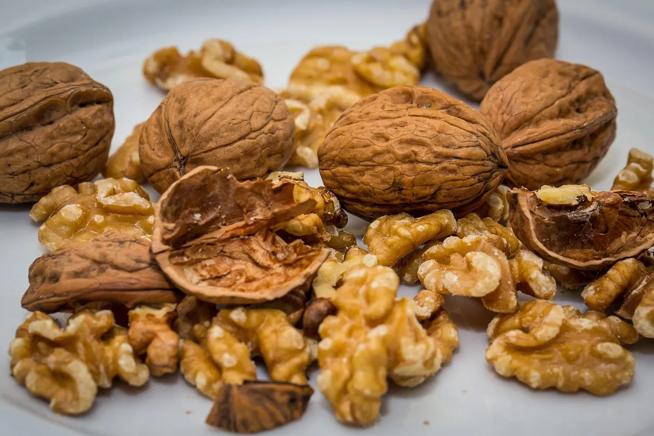 Fibras musculares y frutos secos ricos en magnesio
