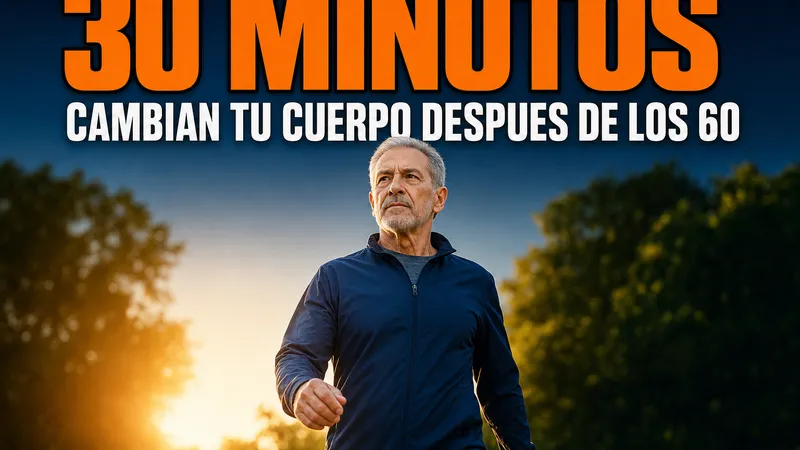 Lo Que Le Pasa a Tu Cuerpo si Caminas 30 Minutos al Día Después de los 60