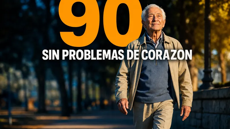 Las Personas que Llegan a los 90 Sin Problemas de Corazón Tienen Este Hábito en Común