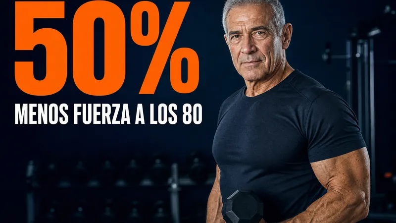 Por Qué Pierdes Fuerza Después de los 60 (Y Cómo Frenarlo)