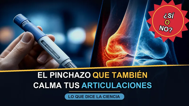 ¿Pueden Ozempic, Zepbound y Mounjaro calmar la inflamación de la artritis?