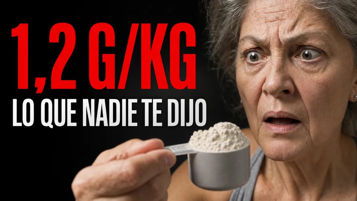 Después de los 60, ¿Cuánta Proteína Necesitas Realmente Cada Día?