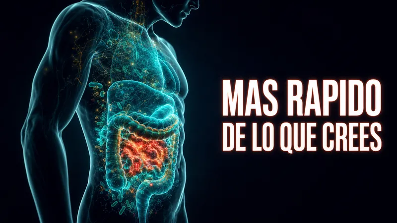 Por qué tu intestino envejece más rápido de lo que crees