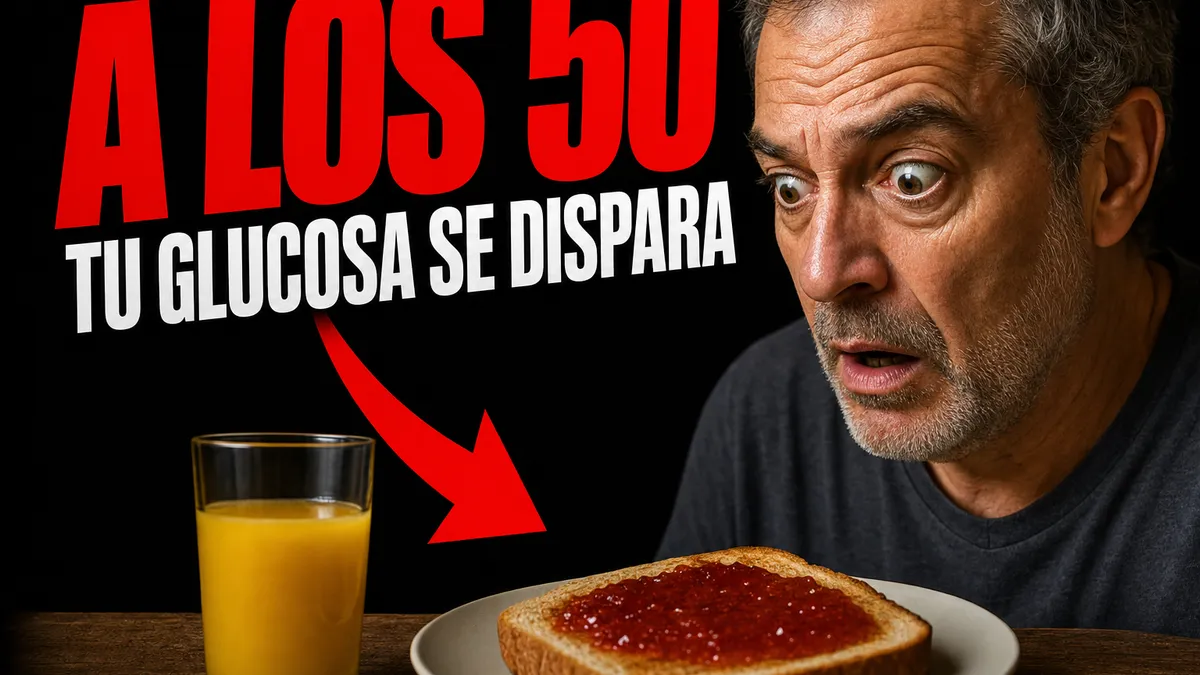 El desayuno más común después de los 50 que dispara tu glucosa (y la alternativa que sí funciona)